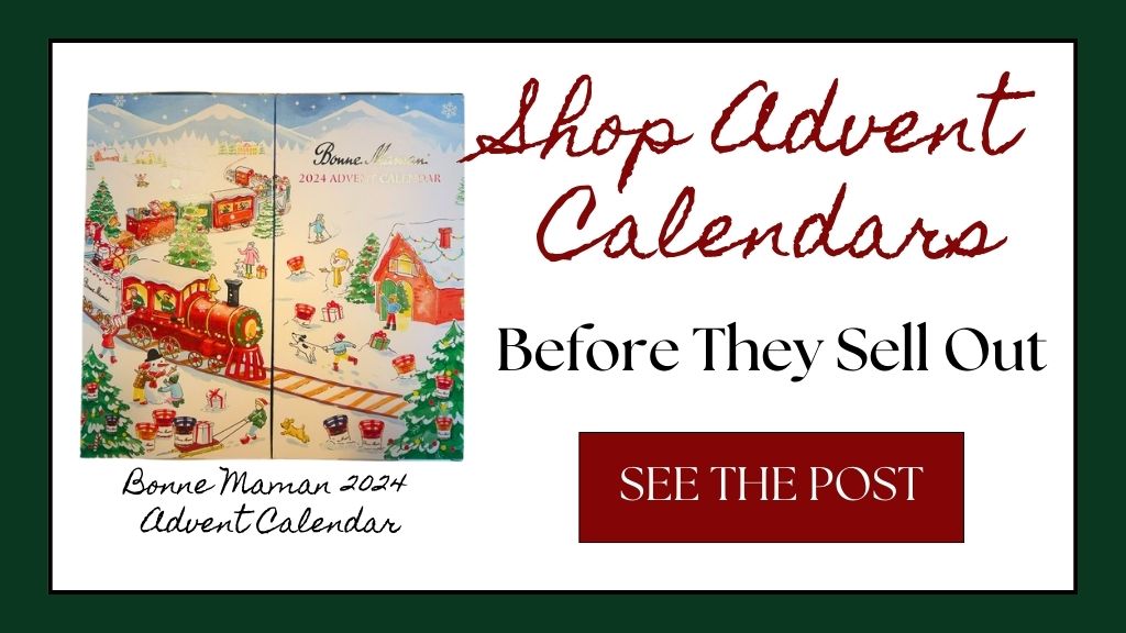 Graphic linking to "Shop These Advent Calendars Now (Before They Sell Out)".