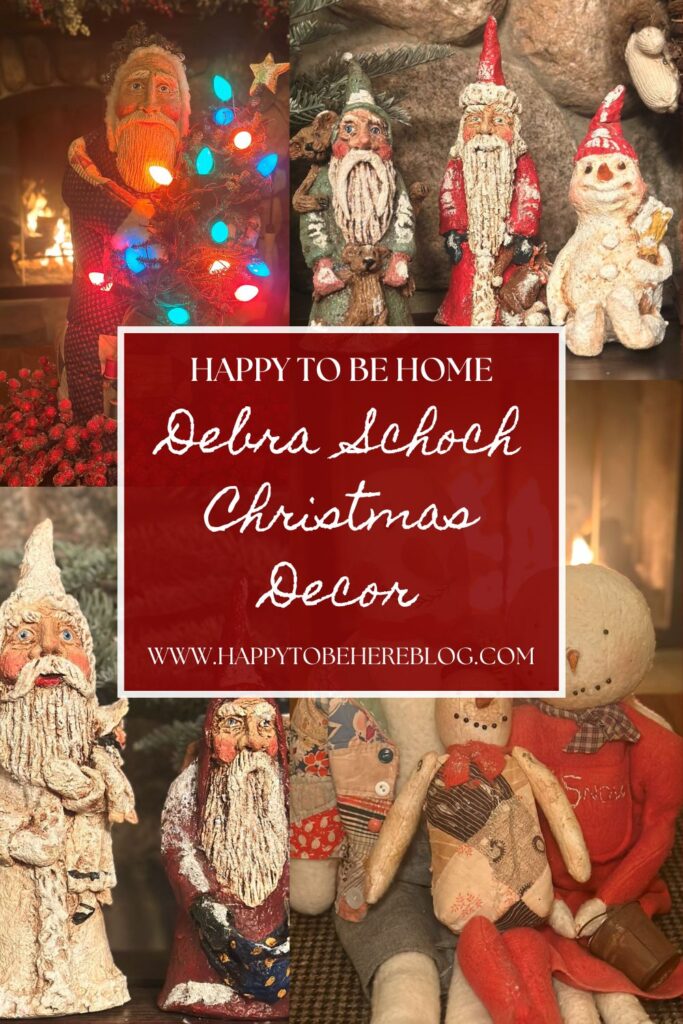 Happy To Be Home - Debra Schoch Christmas Decor Pin for Pinterest