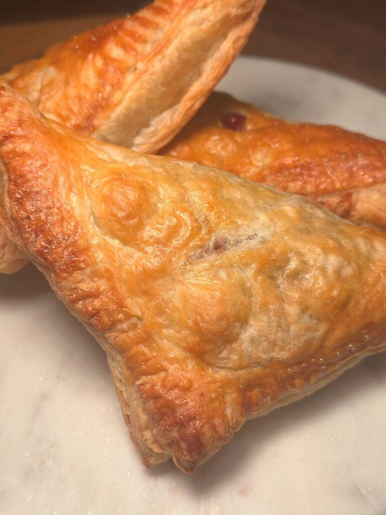 Easy Puff Pastry Cherry Turnovers Recipe