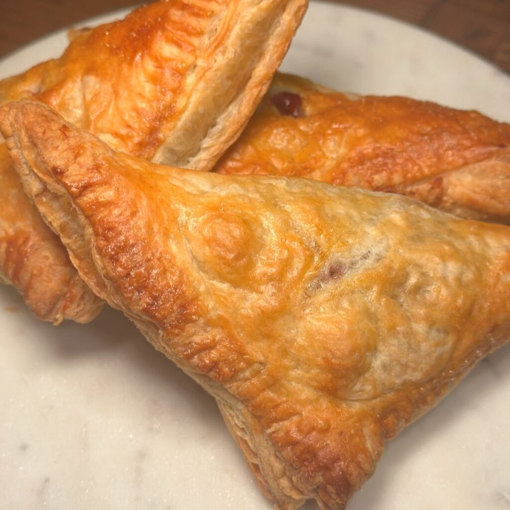 Easy Puff Pastry Cherry Turnovers Recipe