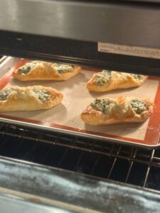 Baking the Pastries