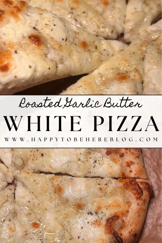 White Pizza Pin for Pinterest
