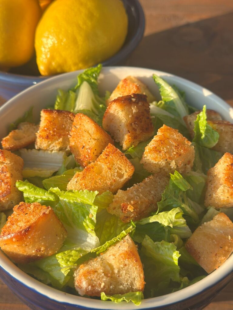 Easy Homemade Croutons (Stovetop)