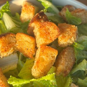 Easy Homemade Croutons (Stovetop) COVER IMAGE