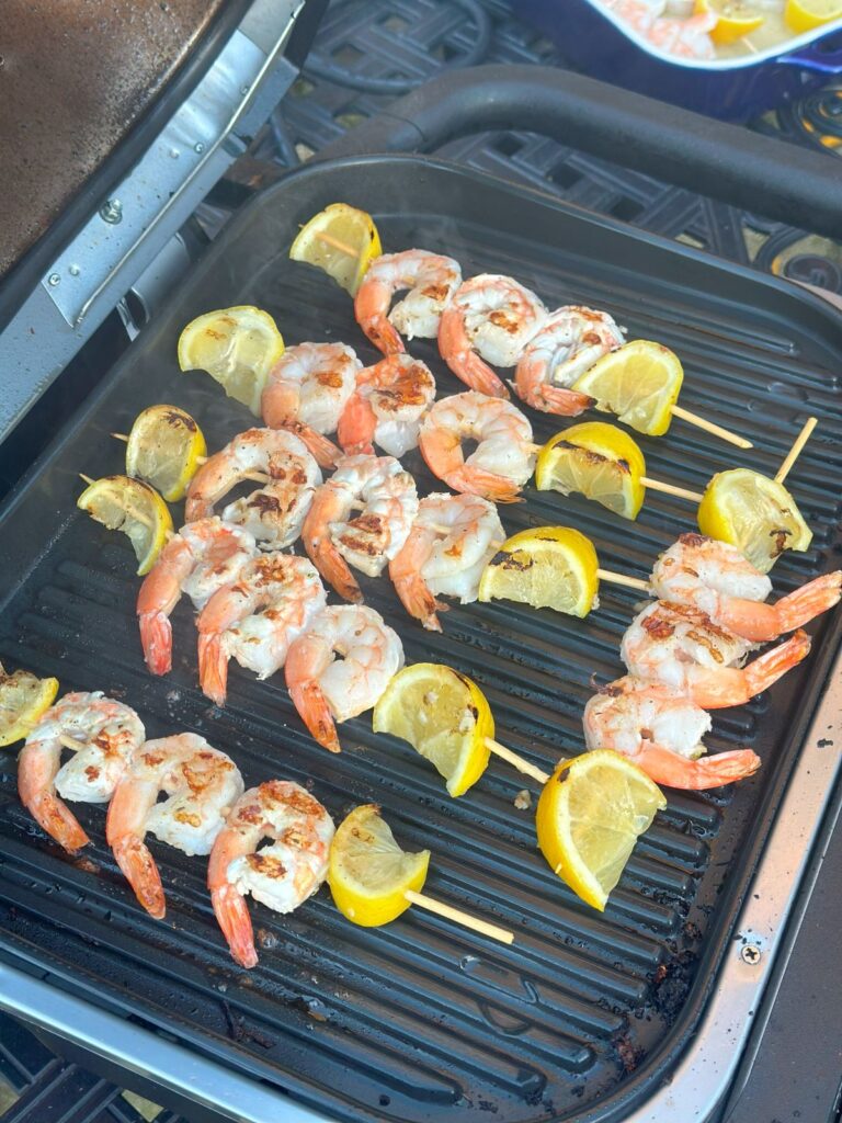 Shrimp on the Ninja Grill