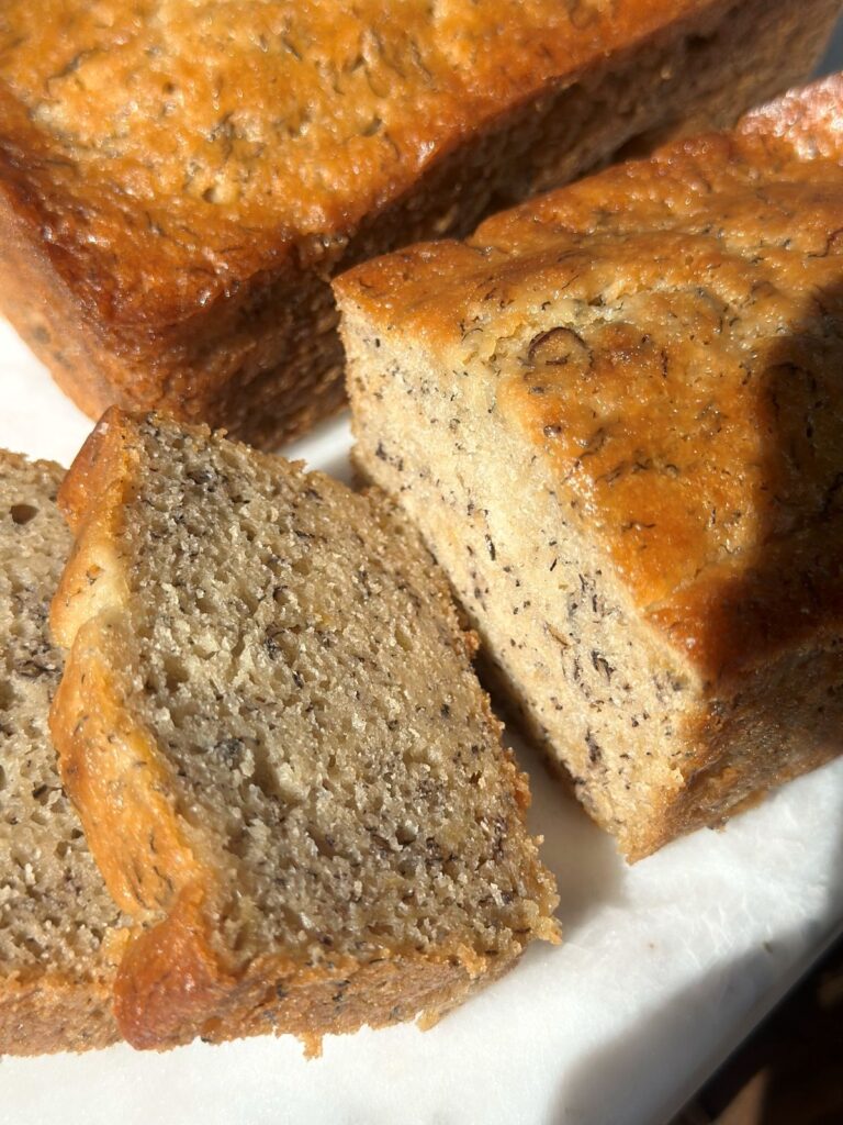Best Ever Sour Cream Banana Bread