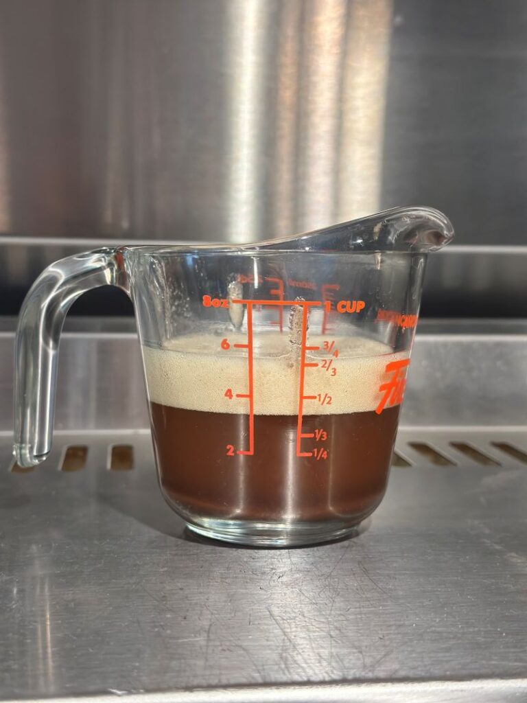 Brown Butter In Measuring Cup