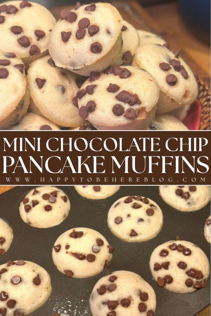 Mini Pancake Muffins Pin for Pinterest