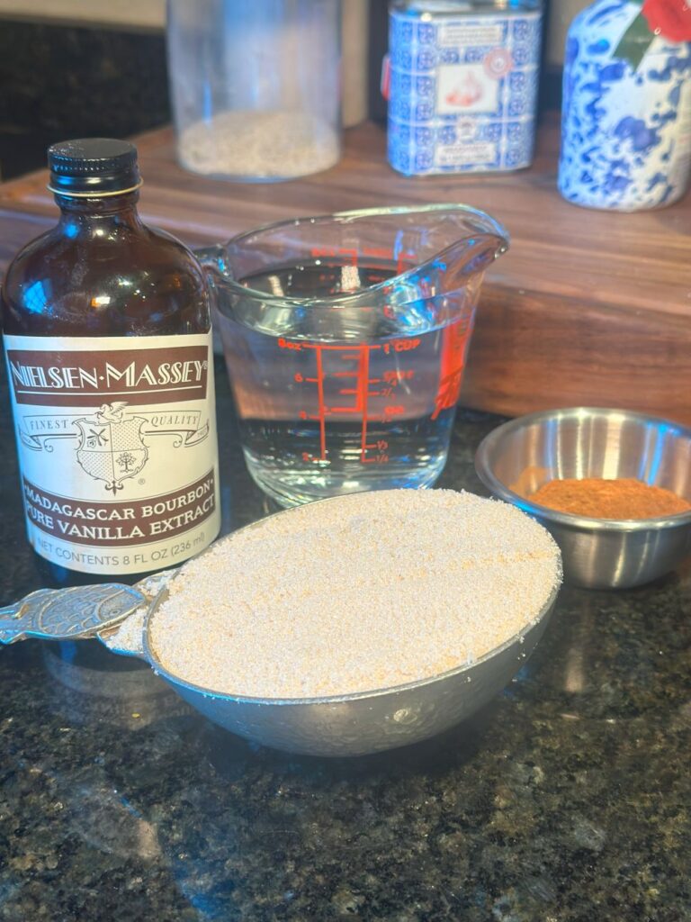 Chai Syrup Ingredients