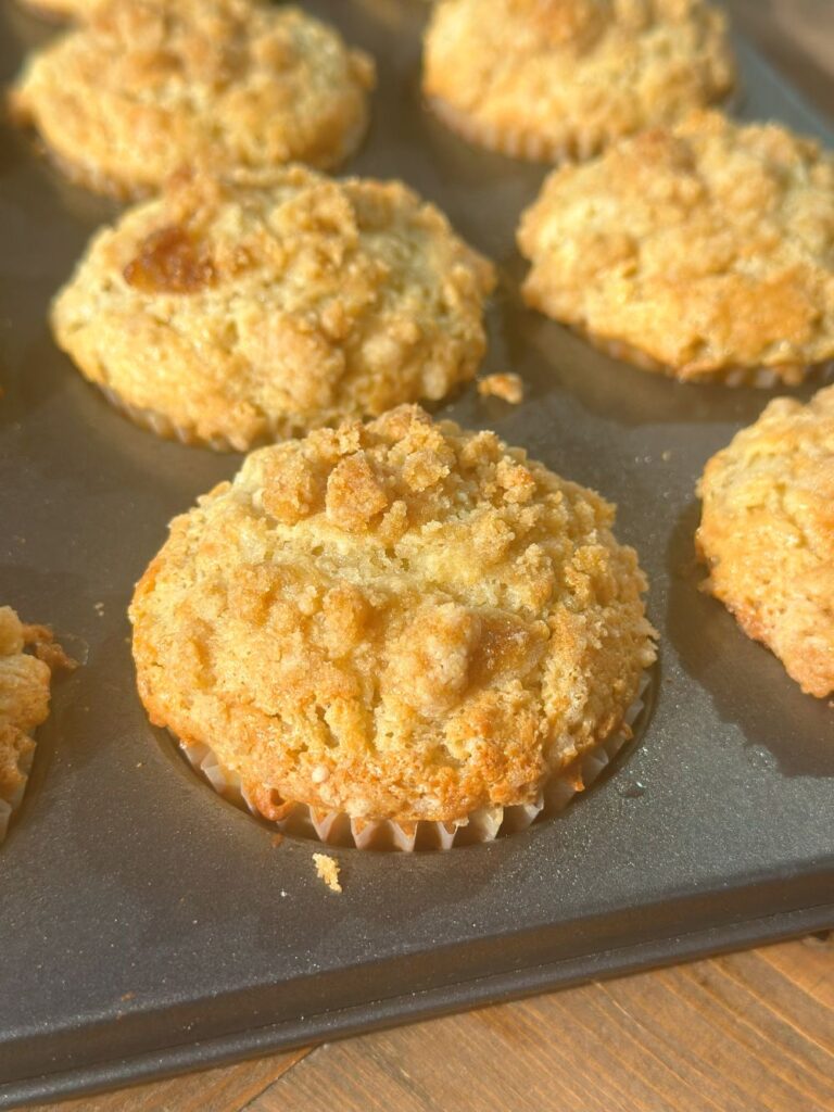 Banana Muffins Right Out of the Oven